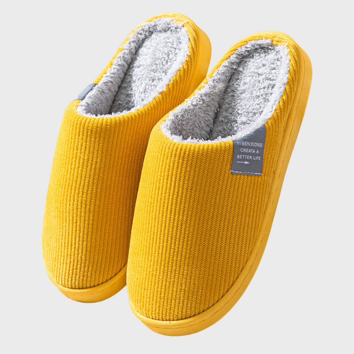 Soft and cozy women's winter slippers, designed for maximum warmth and comfortable home wear during cold seasons.