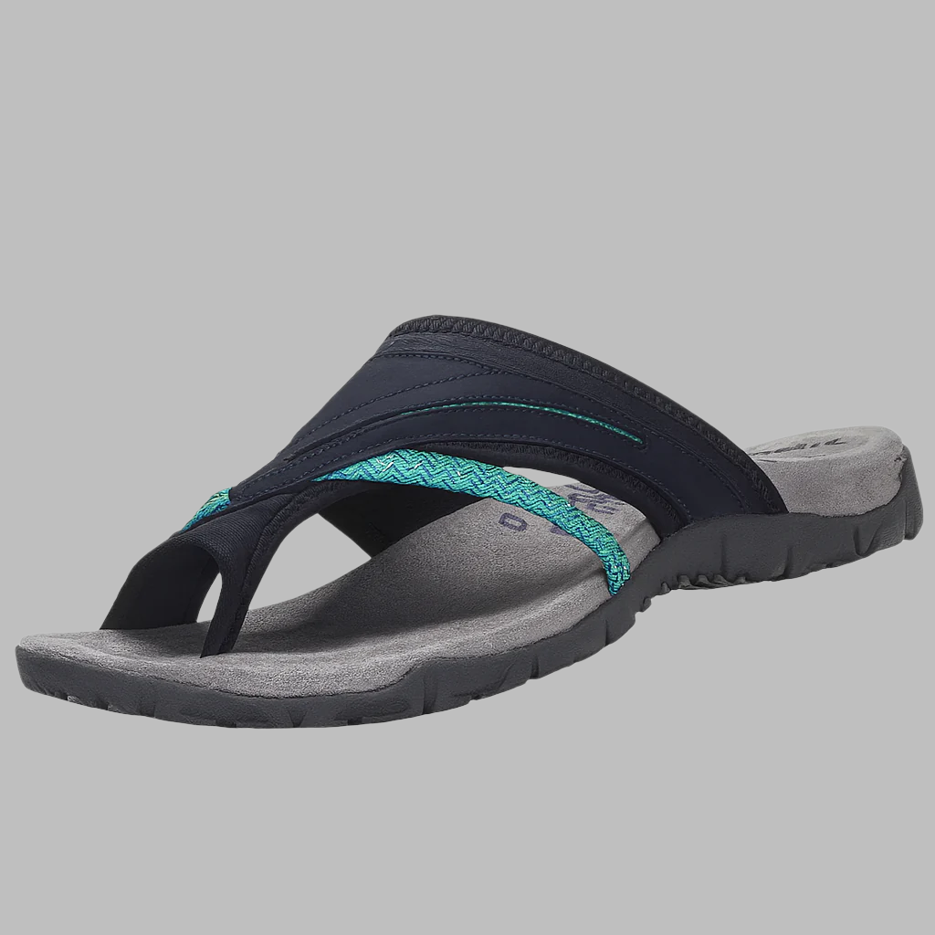 Easy wear women's cross strap sandals. Stylish, lightweight & comfortable for summer casual or beach activities.