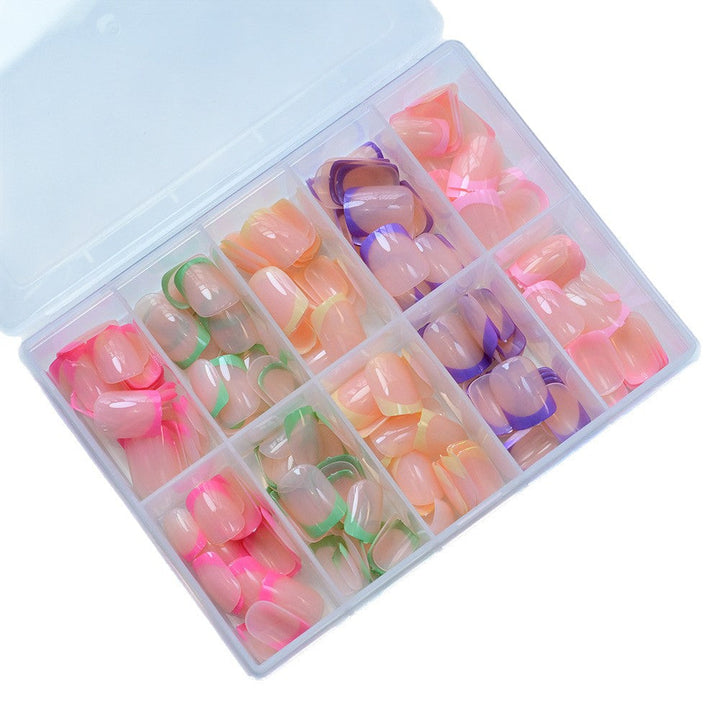 DIY instant press-on nail tips for women. Achieve beautiful, customizable artificial nails & easy stylish manicures.