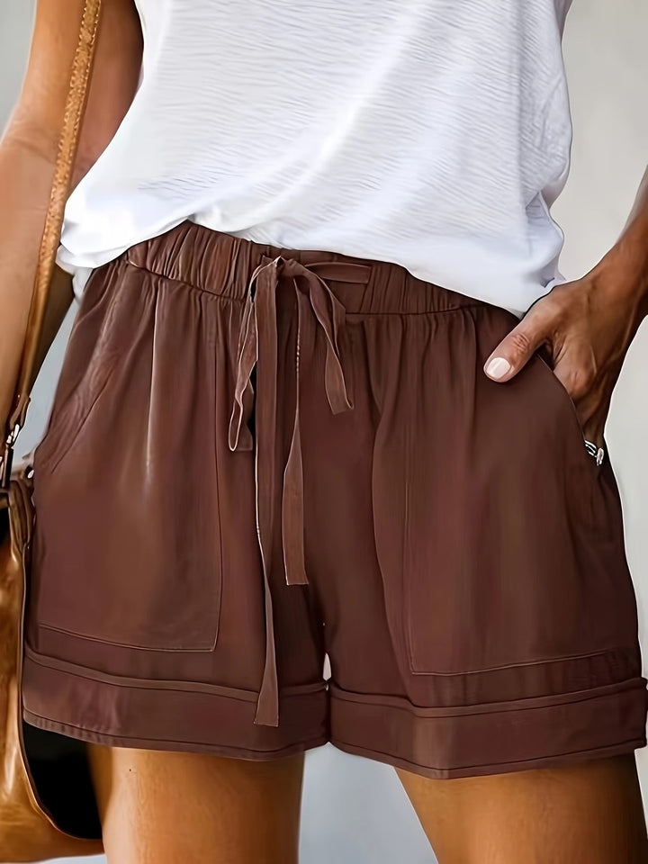 Women's casual summer shorts, great for relaxing or daily wear with an effortless style.