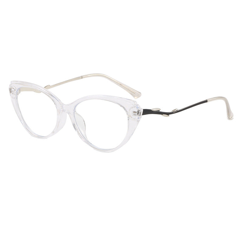 Modern cat-eye glasses for women, a stylish fashion accessory offering both elegance and UV protection.