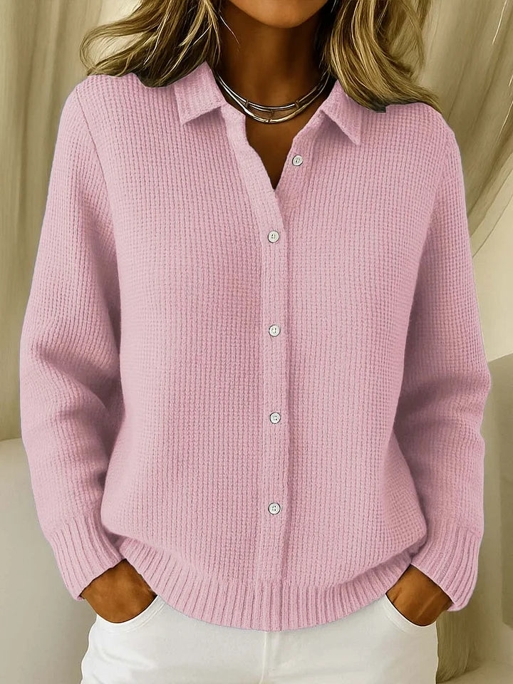 Versatile women's longline cardigan sweater, offering a comfortable relaxed fit. Perfect for spring & everyday casual wear.