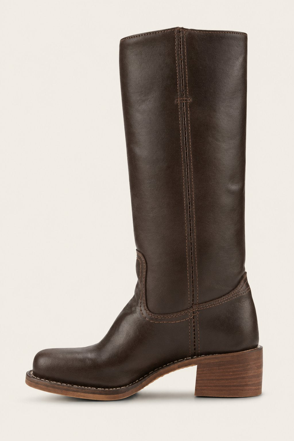 Tall black block-heel boots for women, combining chic style with versatile autumn footwear.
