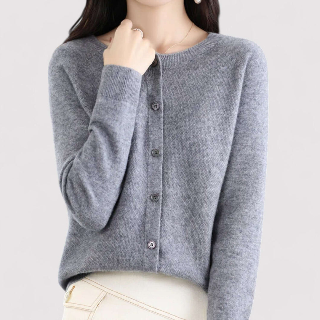 Women's casual elegant open-front sweater, a versatile addition to any wardrobe.