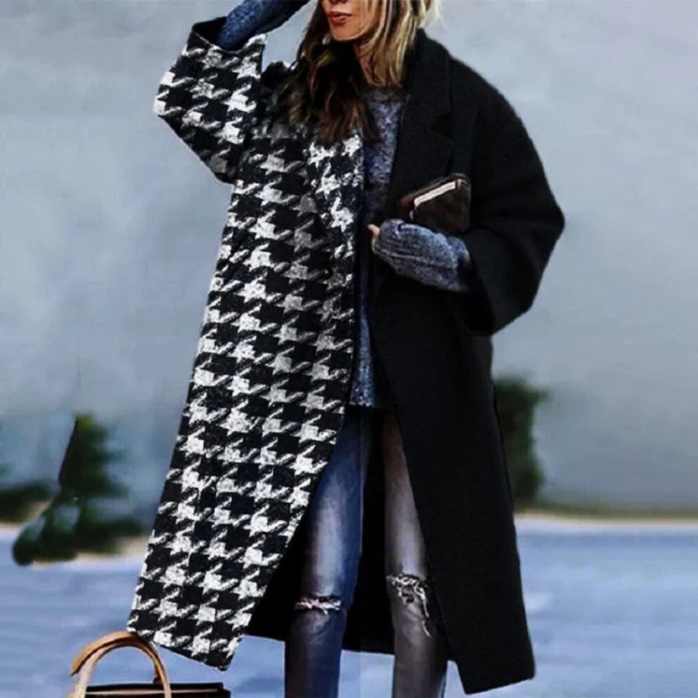 A modern women's tailored jacket, perfect for elevating any business or casual outfit.