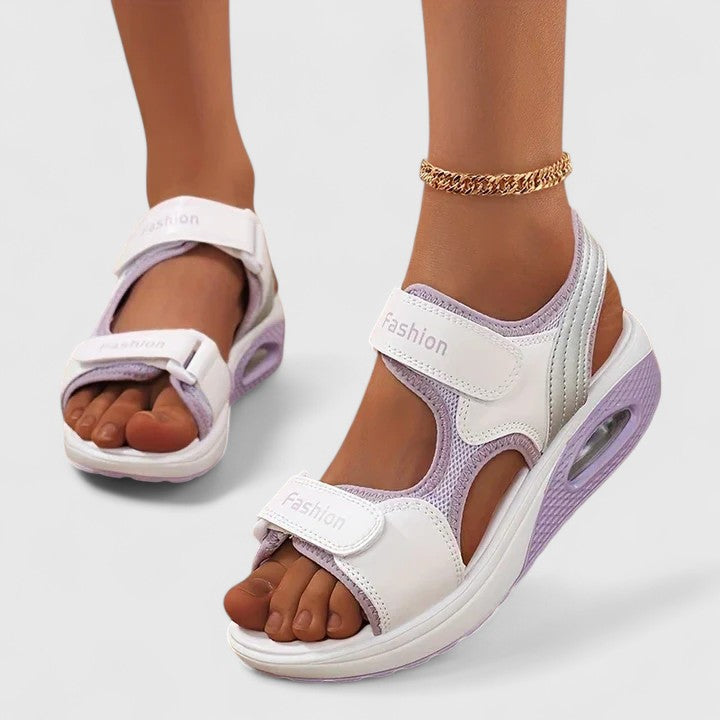 Women's ergonomic orthopedic sandals for ultimate pain relief. Cushioned foot support for all-day comfort.