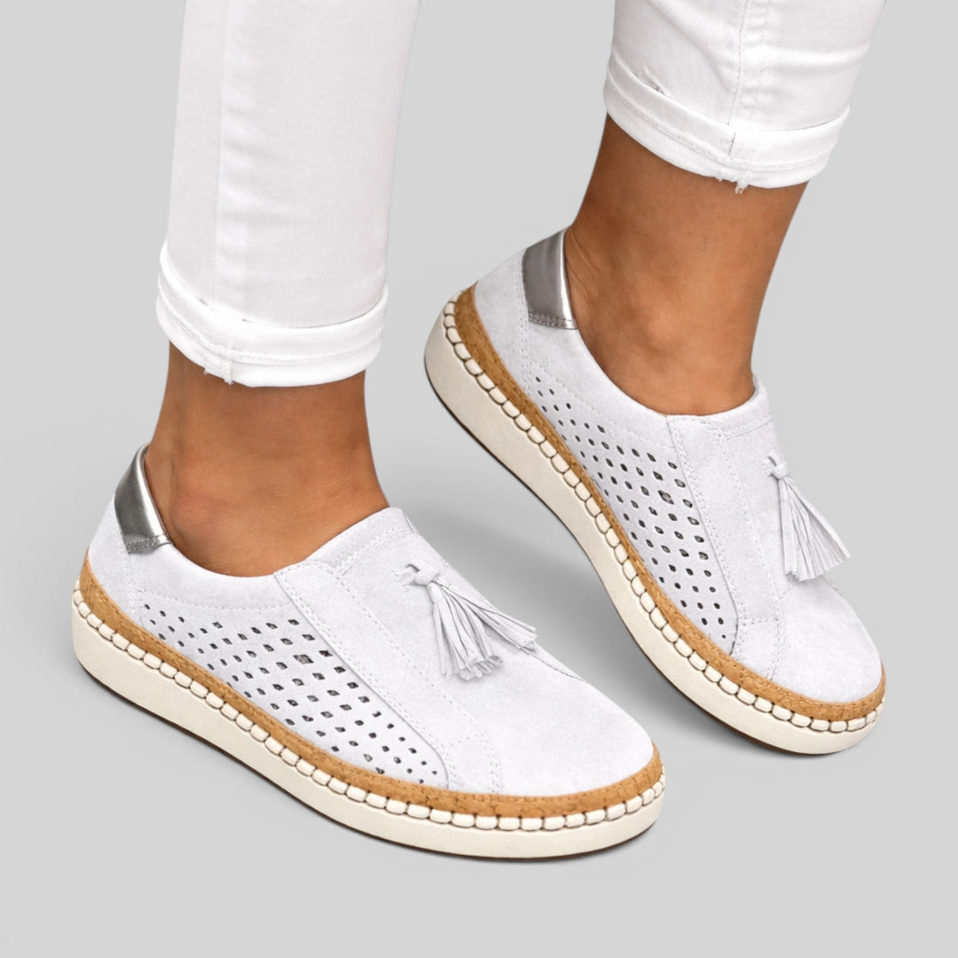Women's orthopedic slip-on shoes designed for everyday comfort and supportive walking.