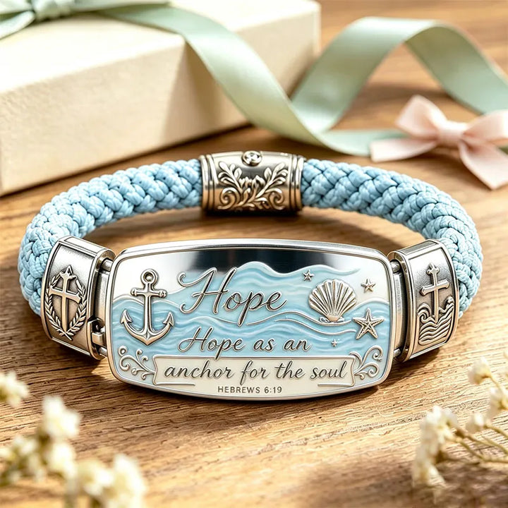 Women's faith jewelry: Floral cross bracelet with Isaiah 41:10. An elegant & inspirational religious accessory.