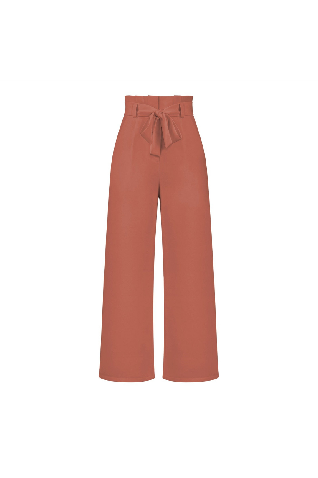 High-waisted wide leg linen trousers, women's casual comfort.