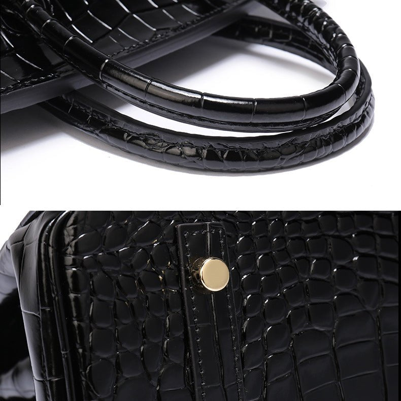 Stylish women's genuine leather shoulder bag, enhancing any outfit with a touch of luxury.