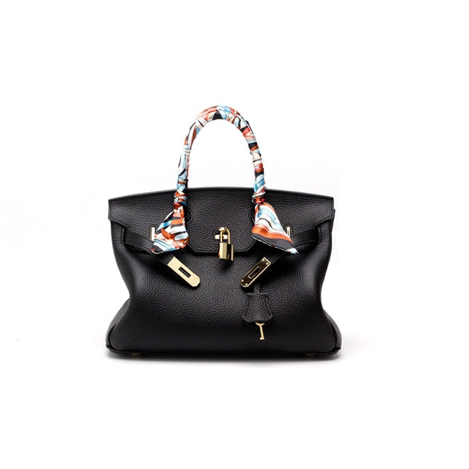 Sophisticated genuine leather women's work bag, enhancing your professional image.