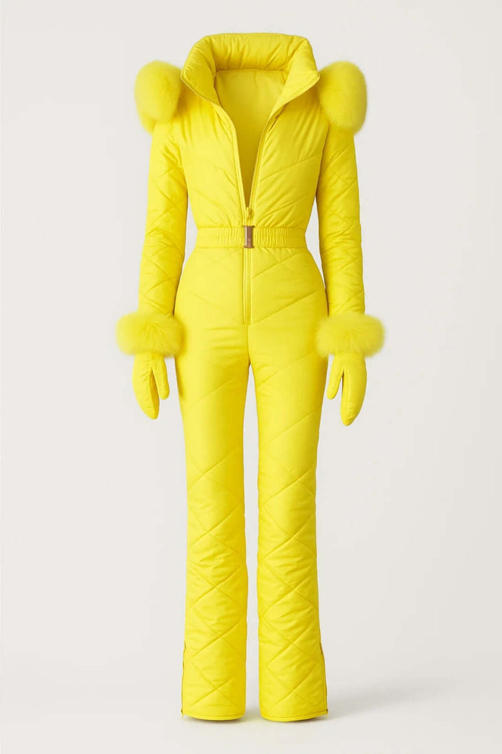 Ladies' Hailey ski-style winter suit, warm & functional snowsuit for active wear and winter fashion.
