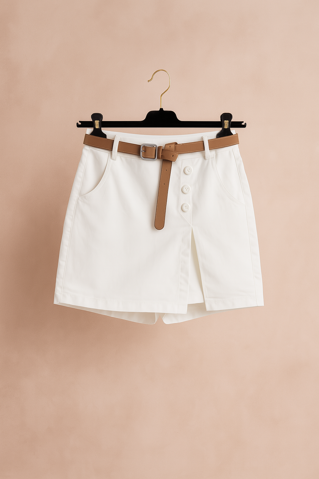 Versatile high-waist women's shorts for casual summer fashion. Comfortable, flattering & perfect for everyday.