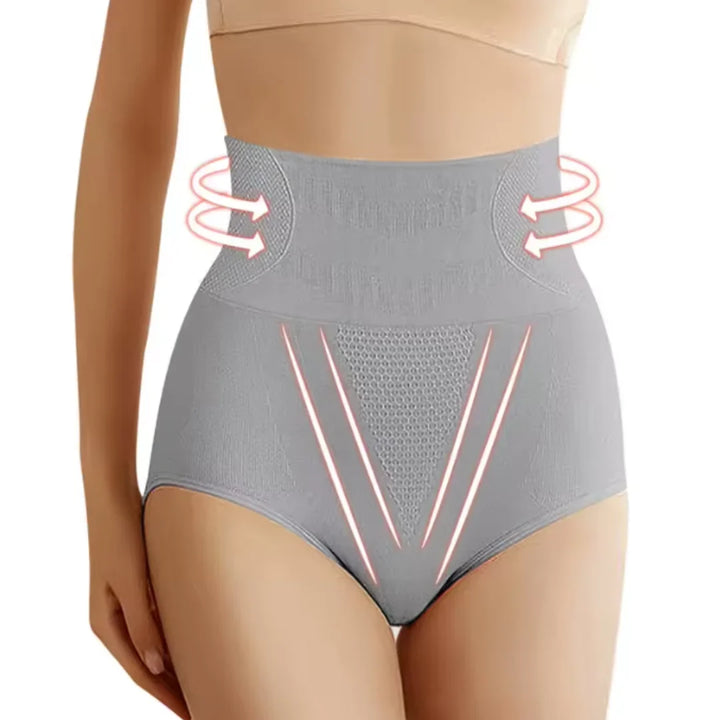 Soft, seamless high-waist women's underwear offering effective tummy control for sculpting & body shaping.