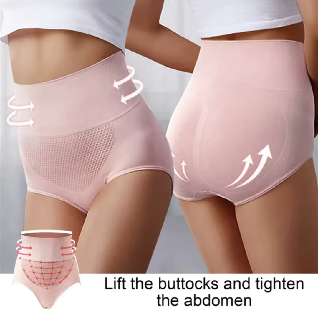 Women's high-waist tummy control underwear, seamlessly sculpting your figure for a smooth & confident look.