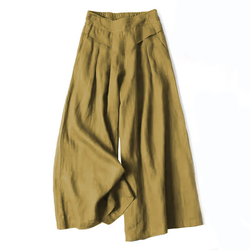 Fashionable women's trousers: high-waisted, wide-leg, versatile for any look.