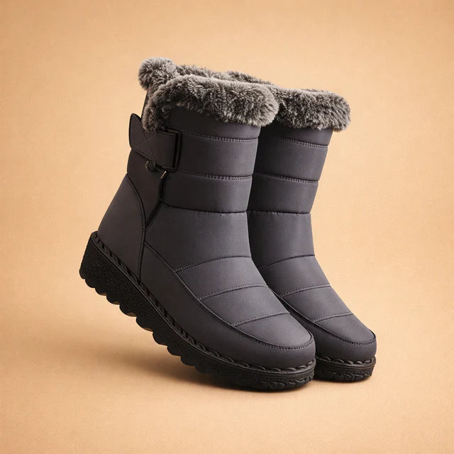 Stylish women's winter ankle boots, insulated for ultimate warmth & comfort in snow & cold.