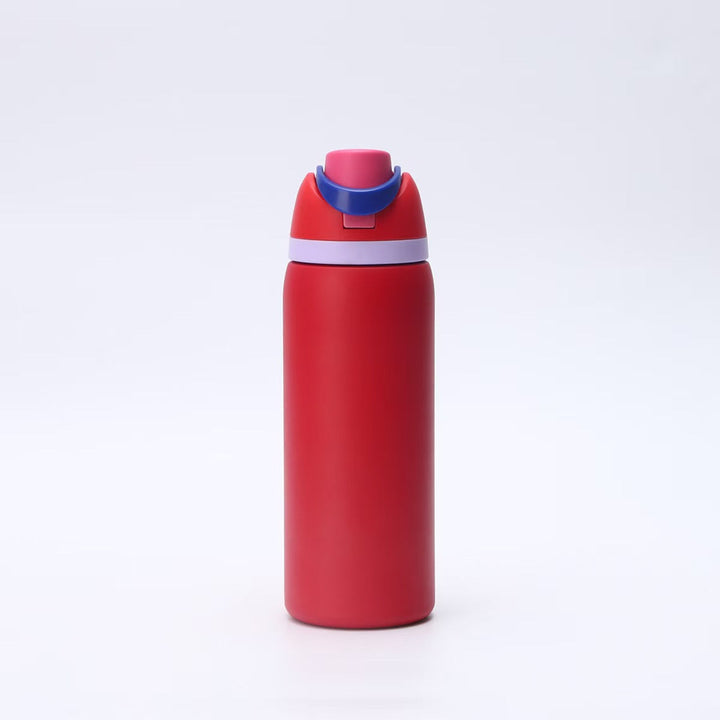 Leak-proof women's insulated bottle, designed for active women. Keeps drinks hot or cold all day long.
