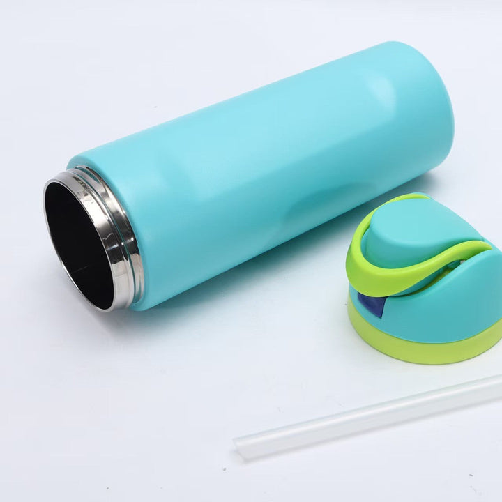 Stylish leak-proof women's insulated bottle. Ideal for daily hydration at the office, gym or on-the-go.