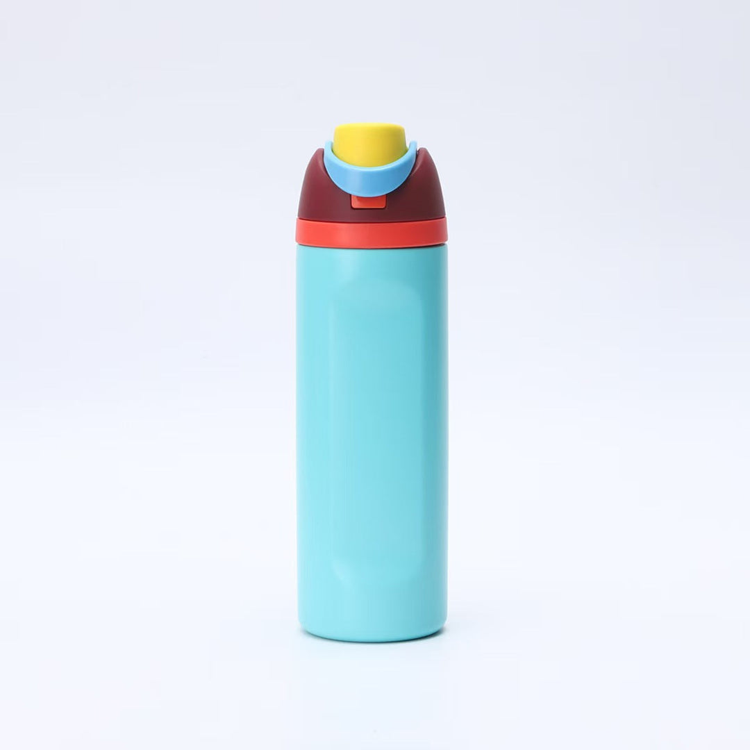 Elegant insulated women's bottle, perfect for office or travel. Keeps drinks hot or refreshingly cold.