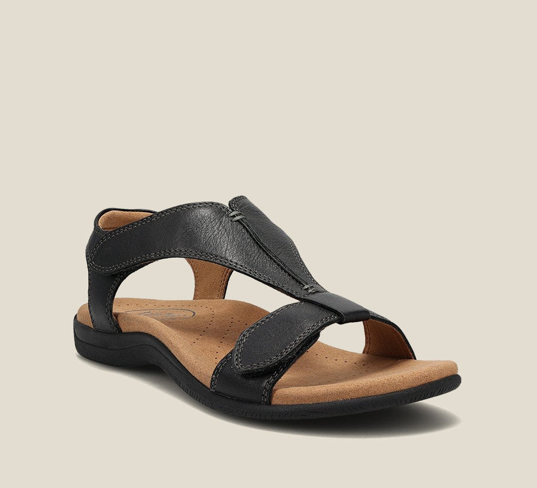 Stylish women's Isla open toe summer sandals with adjustable straps, perfect for casual and daily outfits.