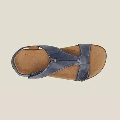 Lightweight women's open toe walking sandals, Isla with adjustable straps, essential for summer comfort.