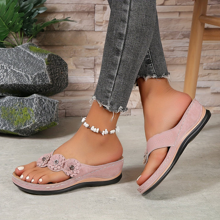 New Liana women's comfort sandals. Orthopedic design provides balance & support for stylish summer footwear.