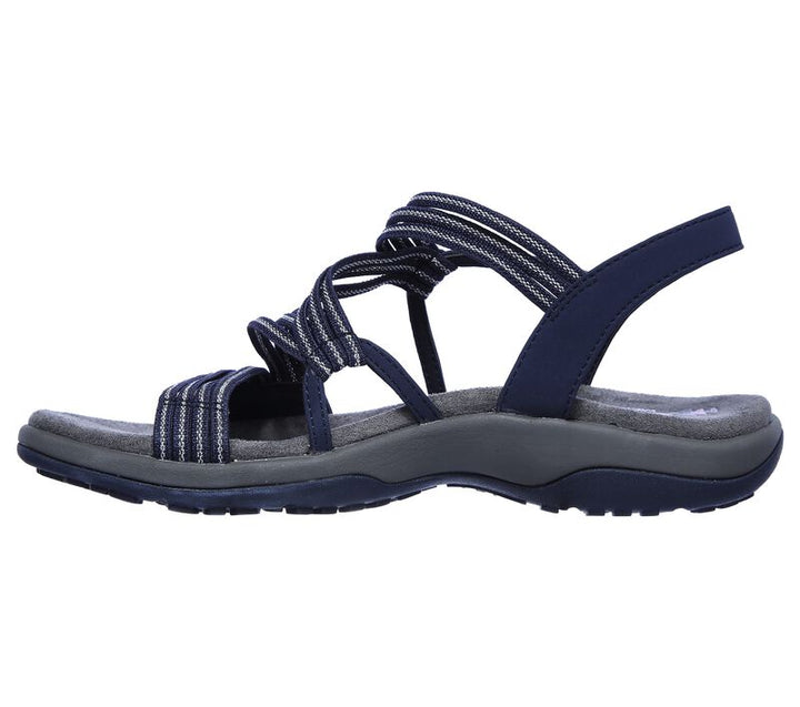 Lightweight women's comfort sandals featuring elastic straps, ideal for long walks and summer wear.