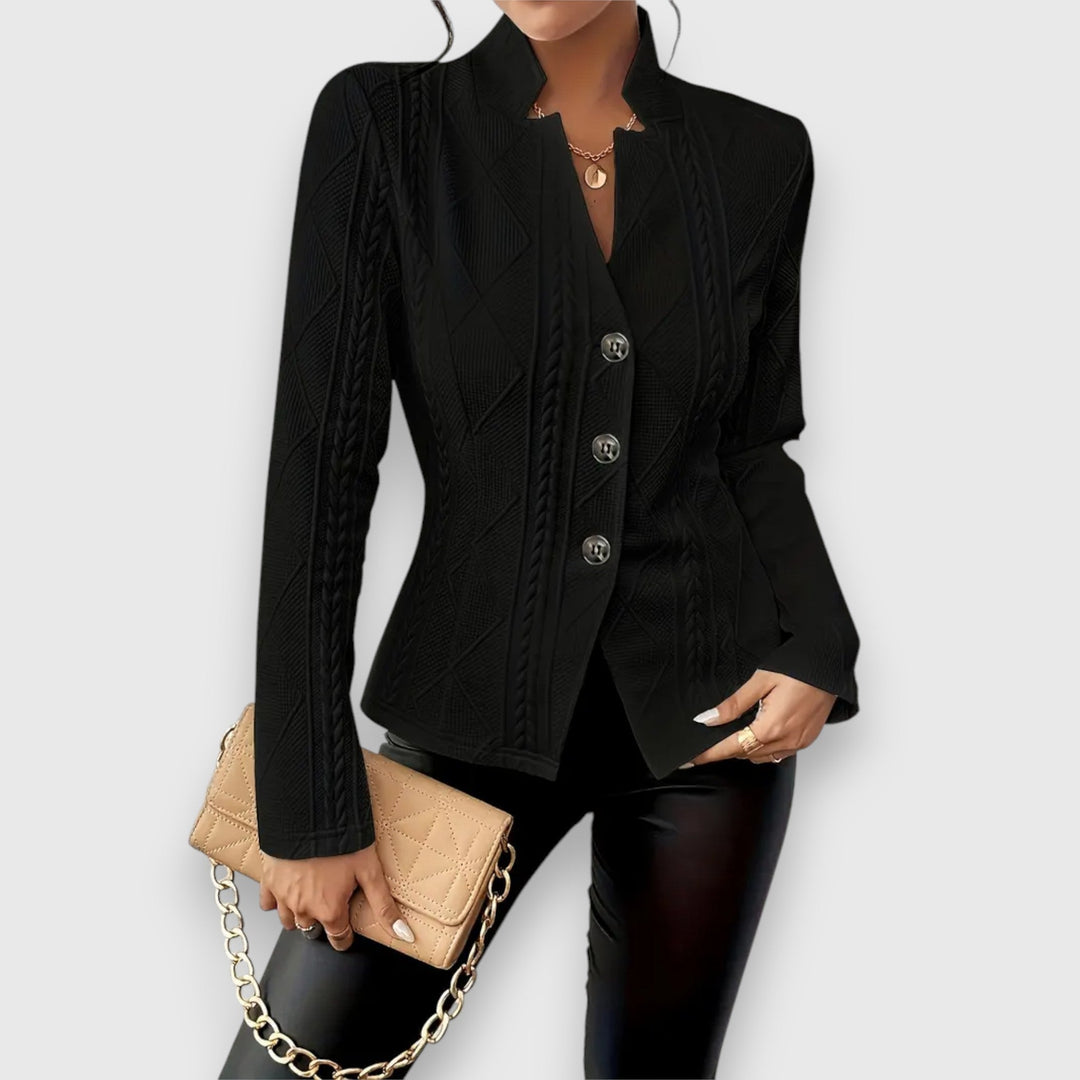 Soft, lightweight women's jacket, perfect for comfortable layering. Essential spring & fall transitional outerwear.