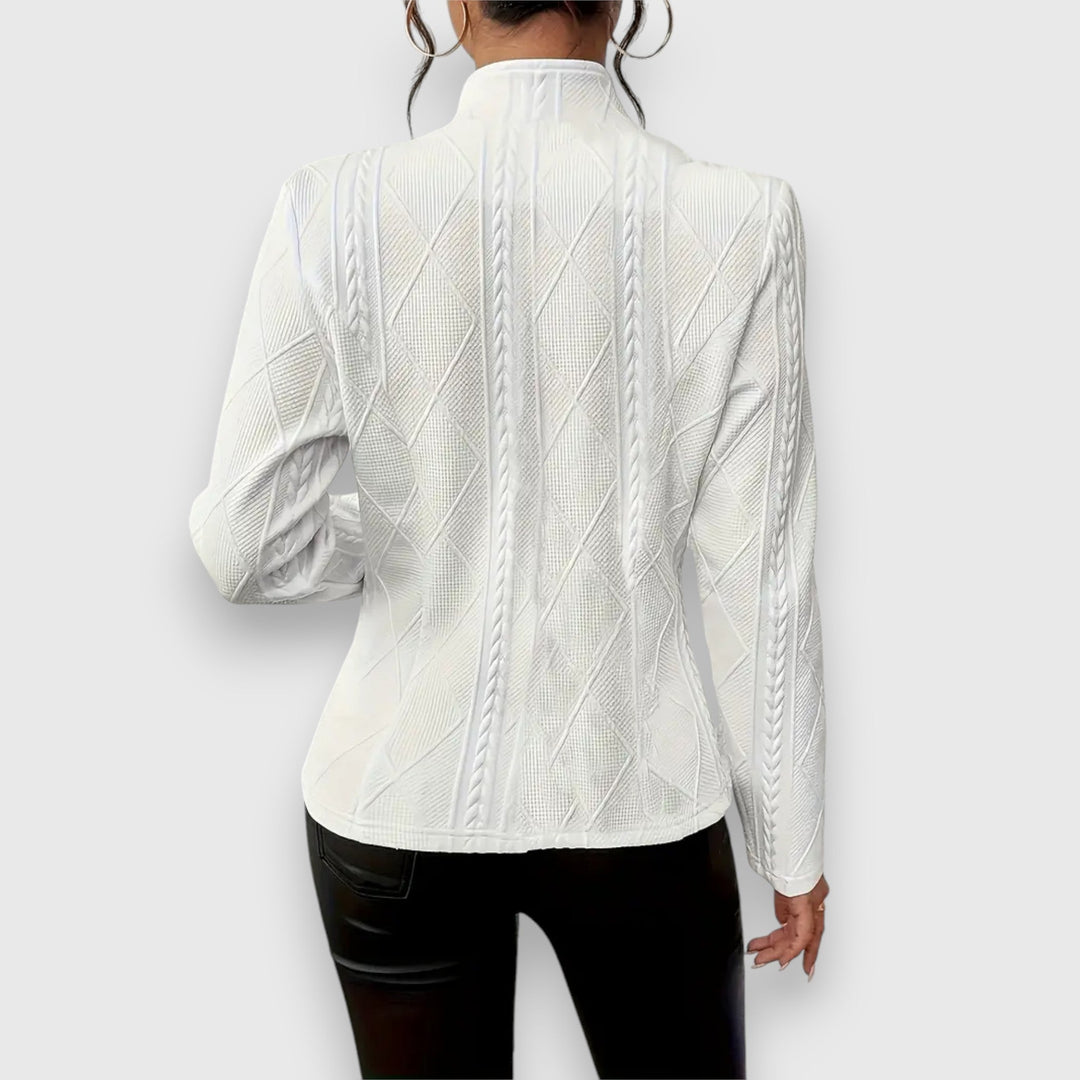 Stylish women's everyday jacket. Comfortable lightweight design for casual wear & transitional seasons.
