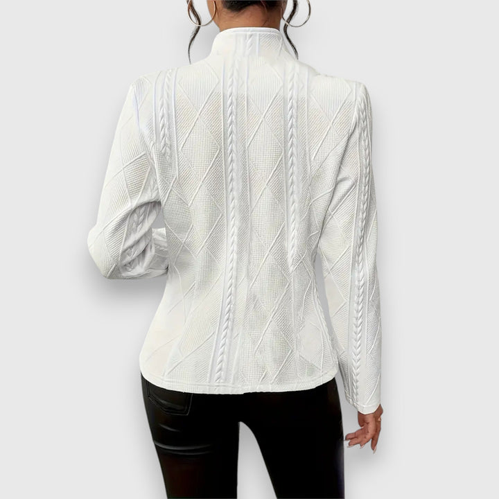 Stylish women's everyday jacket. Comfortable lightweight design for casual wear & transitional seasons.