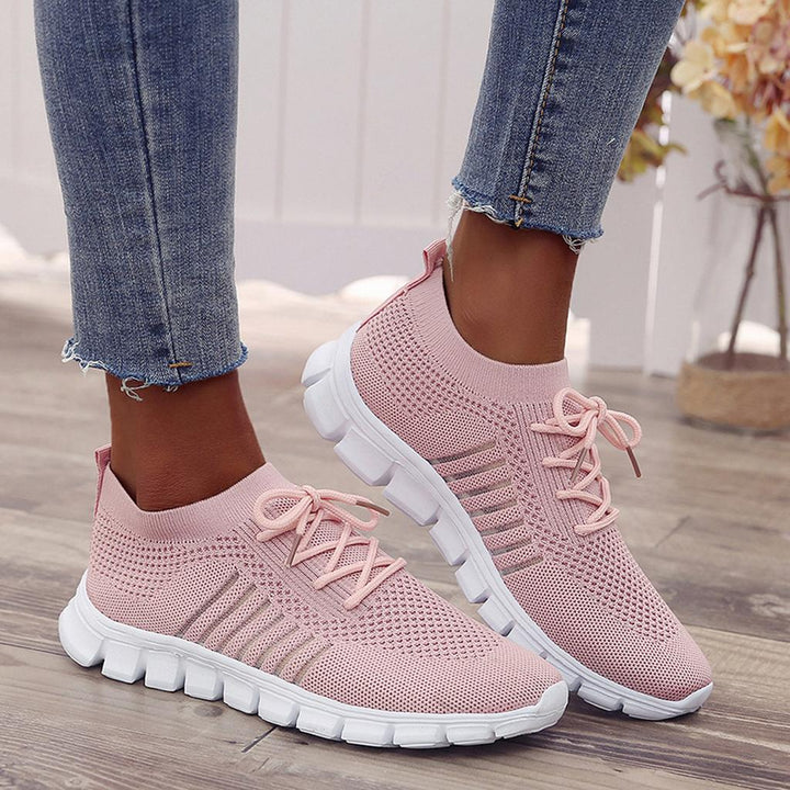 Women's lightweight orthopedic sneakers for ultimate all-day comfort & support during walking and daily wear.
