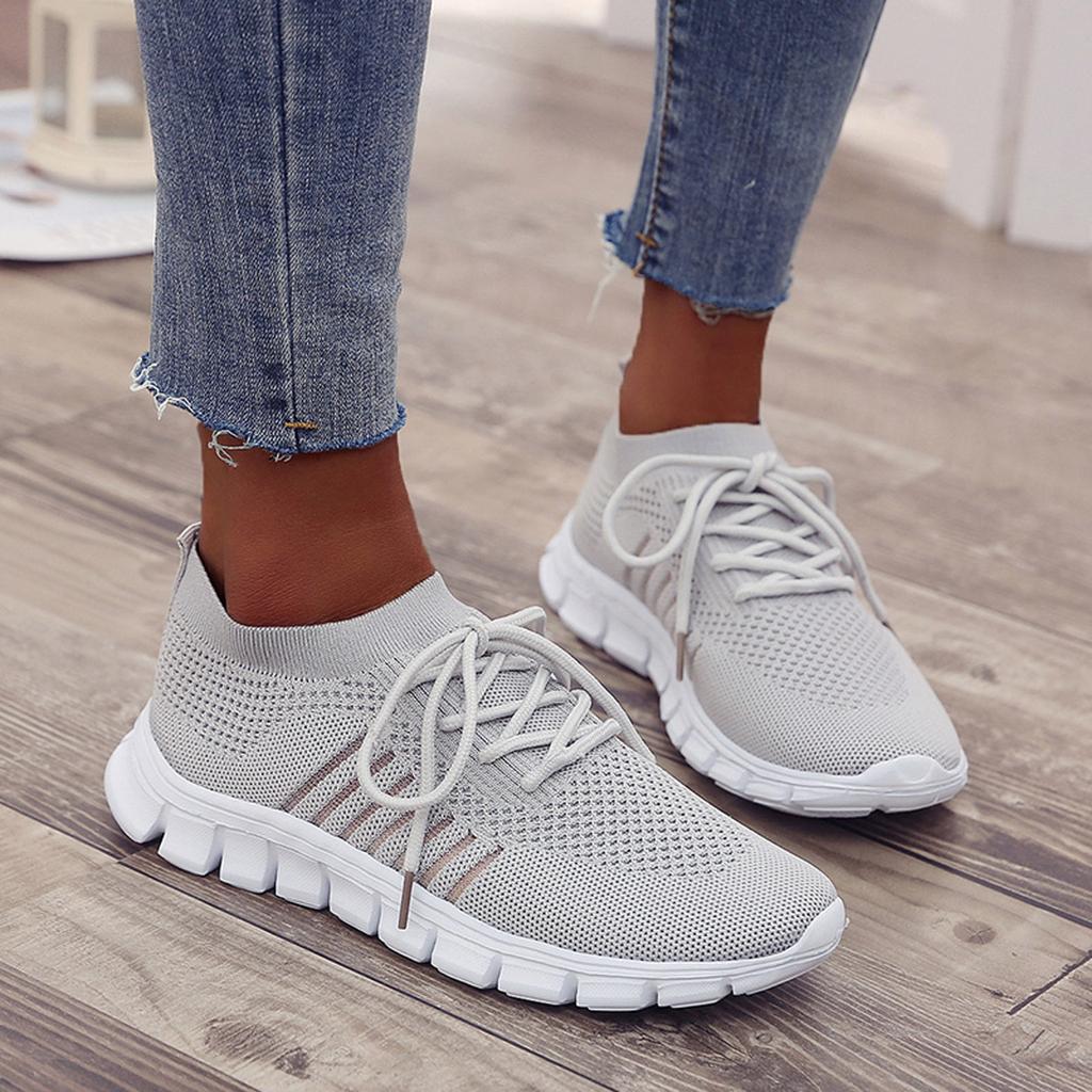 Comfortable women's orthopedic walking sneakers, lightweight design offering excellent support for everyday use.