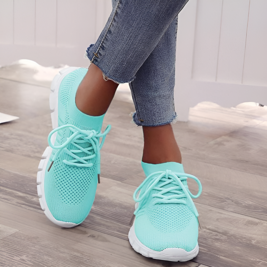 Lightweight women's casual sneakers, designed for orthopedic comfort, stylish support, and versatile daily wear.