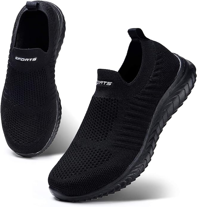 Flexible women's slip-on walking shoes, perfect for easy wear, travel, and active lifestyles.