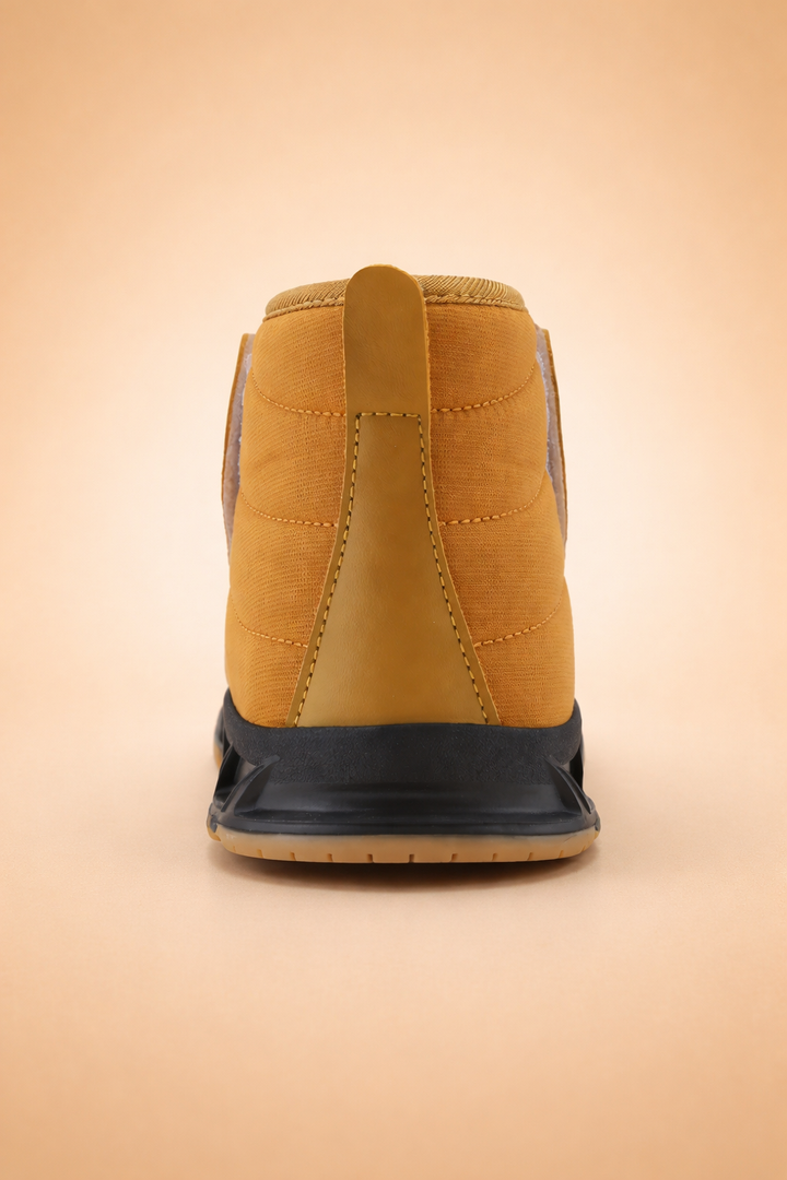 Fashionable women's lightweight slip-on ankle boots, ideal for winter comfort & style.