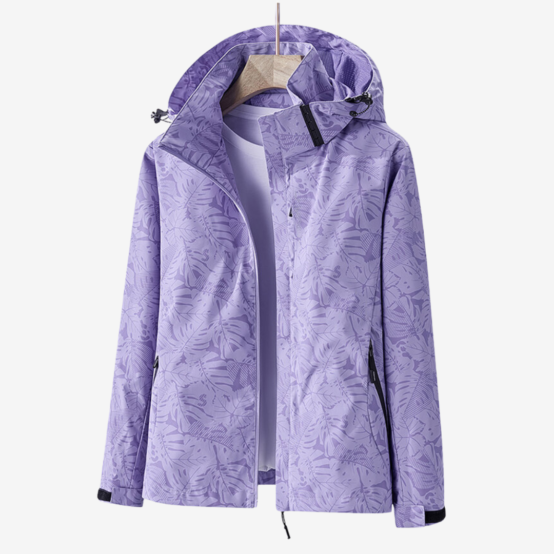 Comfortable women's lightweight jacket, waterproof and wind-resistant, suitable for daily wear & outdoor adventures.