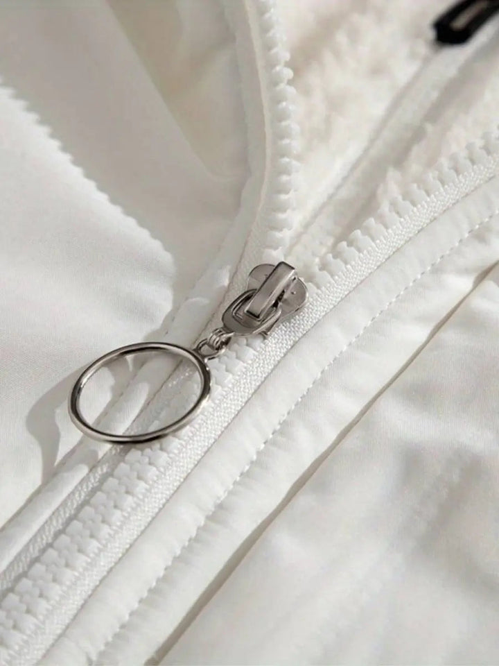Women's designer puffer coat, warm, chic, and comfortable for all winter activities.