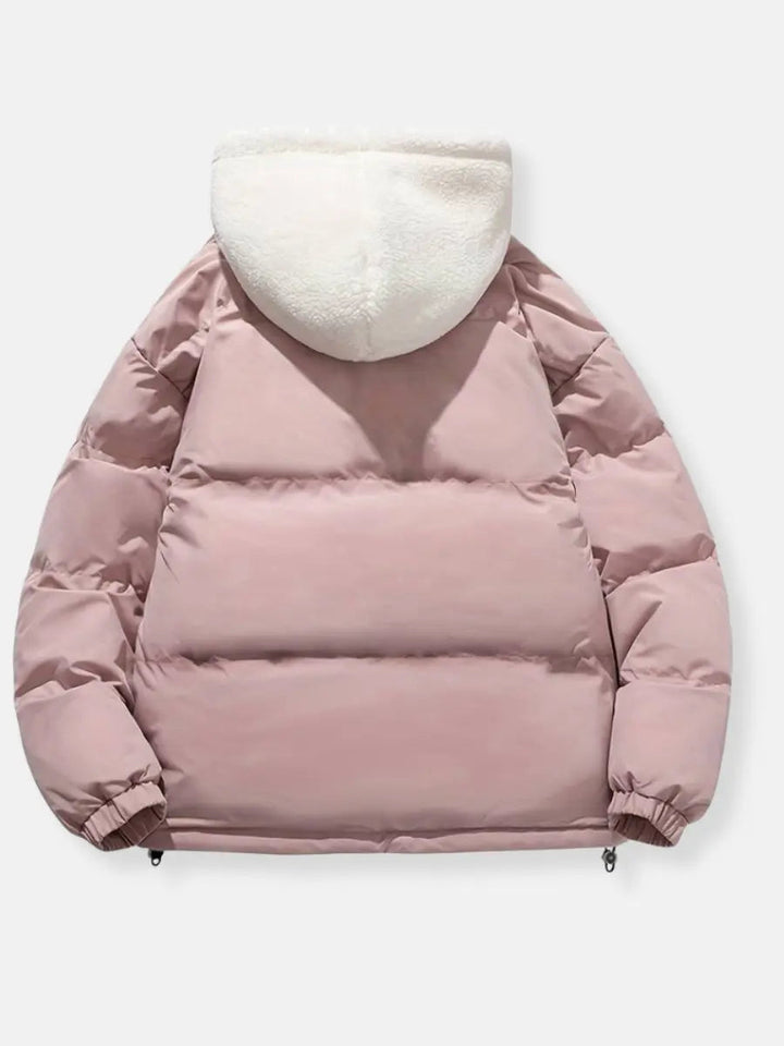 Elegant women's winter jacket, stylish & padded, designed for ultimate warmth.