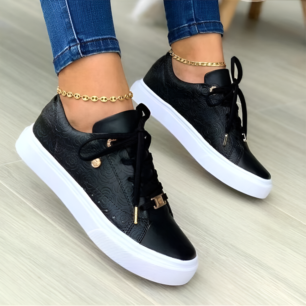Women's modern sneakers, stylish & versatile for everyday wear. Comfortable ladies' fashion footwear.
