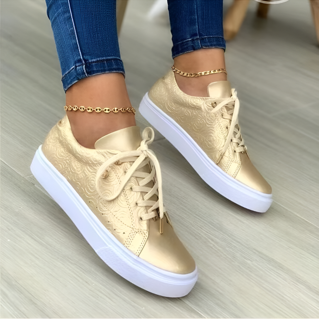 Stylish women's modern sneakers with sleek design, perfect for comfortable everyday fashion.