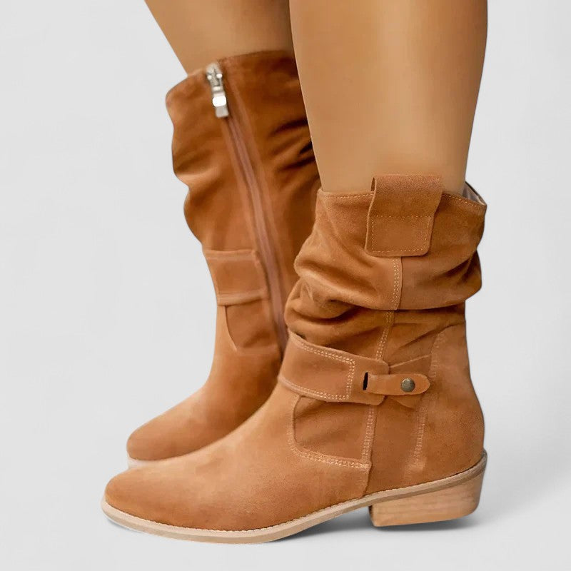 Comfortable women's orthopaedic ankle boots, ideal supportive footwear for everyday casual wear.
