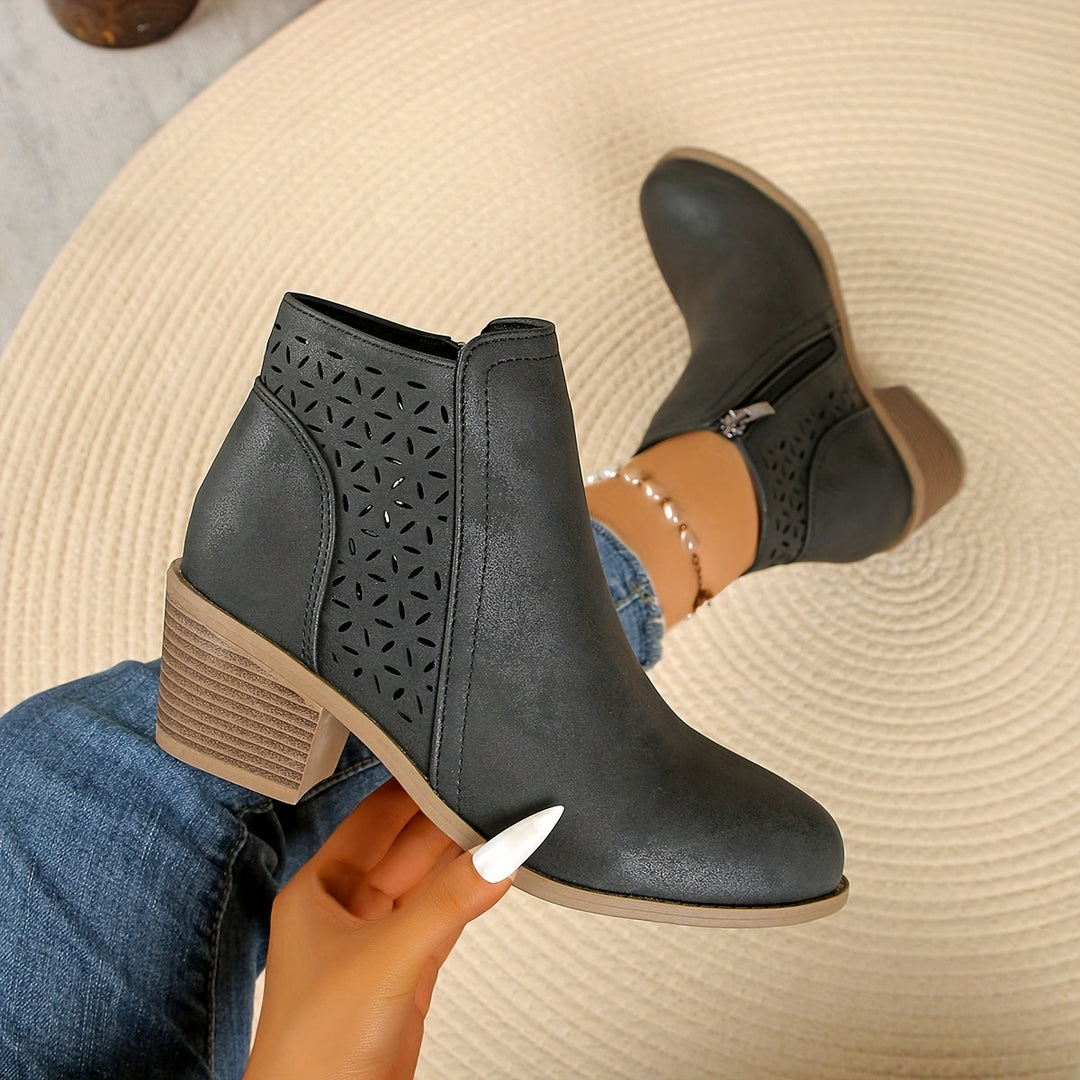 Everyday women's boots offering ultimate comfort, support, and a stylish laser cut.