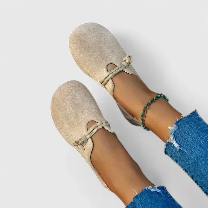 Black comfort orthopaedic loafers for women, offering all-day support, everyday wear & style.