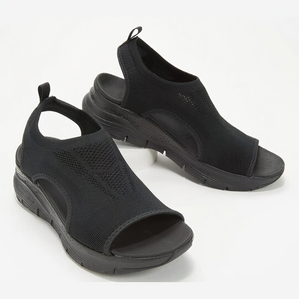 Elegant women's orthopaedic summer sandals, perfect lightweight casual footwear for daily comfort.