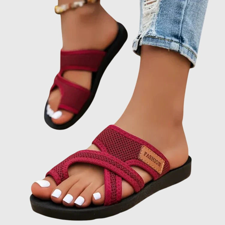 Orthopaedic summer sandals for women, offering superior comfort, arch support & bunion relief.