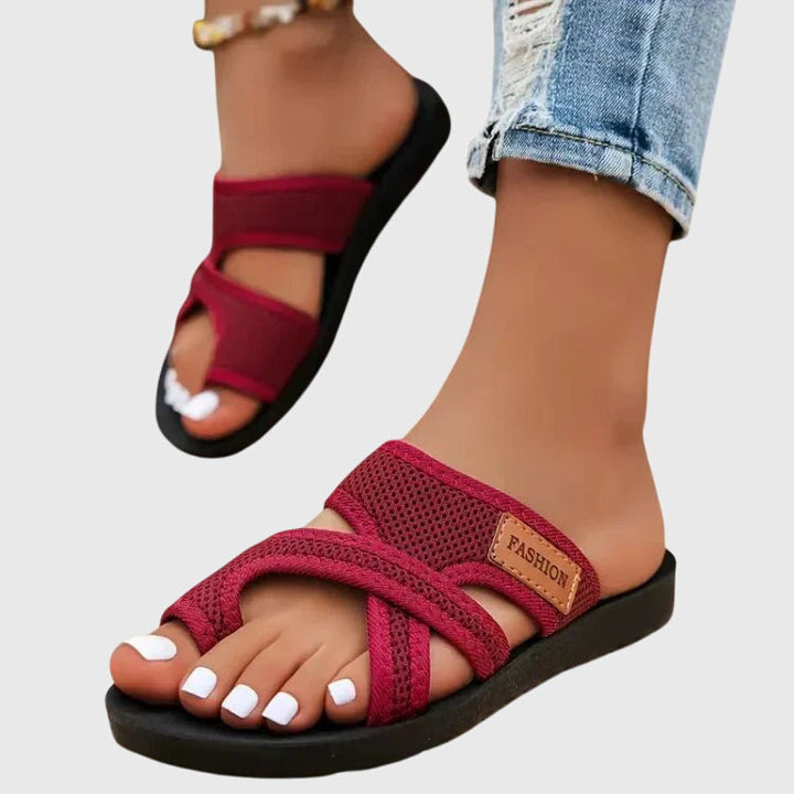 Orthopaedic summer sandals for women, offering superior comfort, arch support & bunion relief.