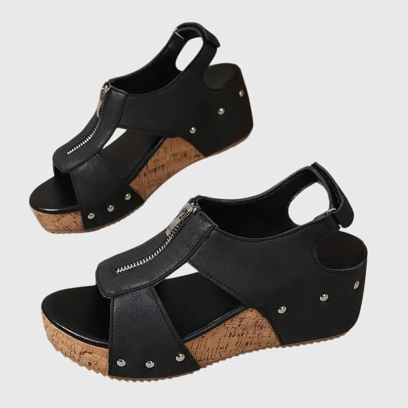 Women's arch support sandals. Orthopaedic comfort footwear designed for pain relief & healthy feet. Casual style.