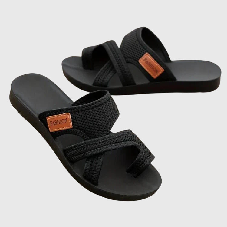 Supportive women's orthopaedic sandals, providing bunion relief & arch support for all-day comfort.