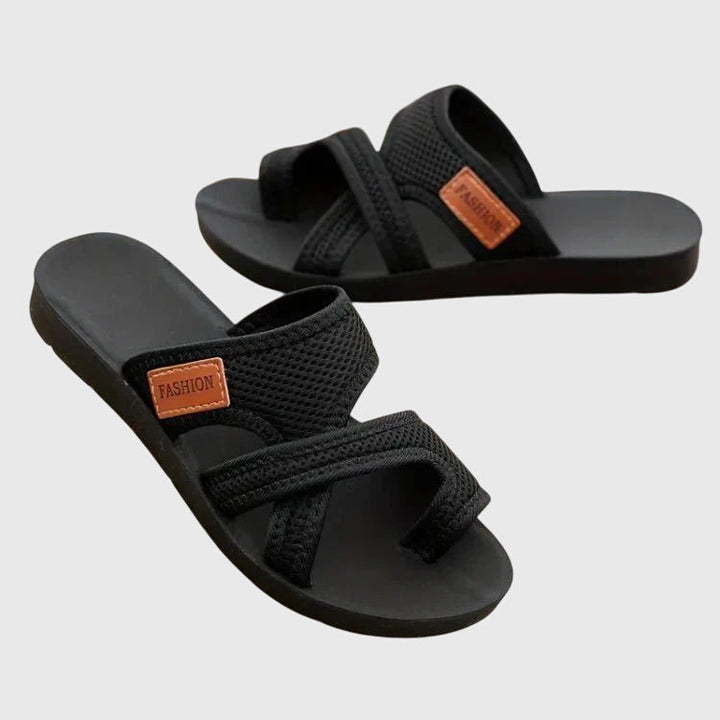 Supportive women's orthopaedic sandals, providing bunion relief & arch support for all-day comfort.